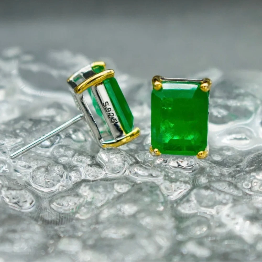 Emerald beautiful vibrant